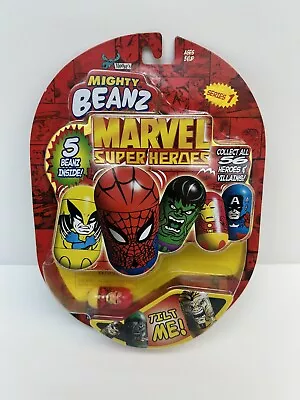 Mighty Beanz Marvel Super Heroes Series 1-IRON MAN-2003 (NEW) • $24.99