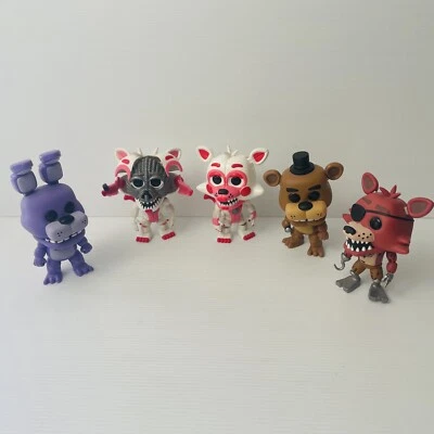 $160 • Buy Five 5 Nights At Freddy’s FNAF Funko Pops OOB Lot Of 5 Bundle No Box