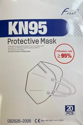 KN95 Disposable Face Mask Mouth Cover Protective Respirator Mask K N95 20PCS • $4.95