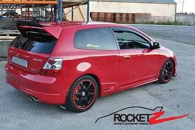 02-05 Honda Civic EP3 Mugen Style Hatchback Roof Wing Spoiler Made For USDM USA • $329.99