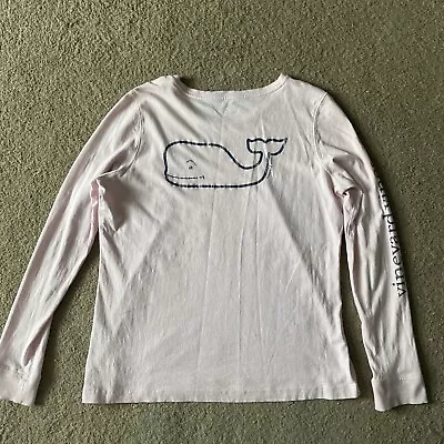 Women’s Vineyard Vines Long Sleeve Shirt Size L Pink  • $14.99