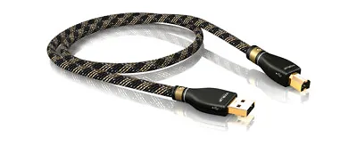 Viablue KR-2 Silver Usb-Cable 2.0 A/B 19 11/16in Ofc 21005 Silver 3x Shield • $58.11