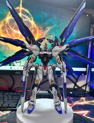 MC 1:100 Metalframe Seed Destiny Soul Blue Strike Freedom W/ Light Wing  • $355