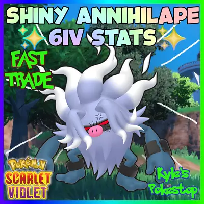 6iv 🌟shiny🌟 Annihilape | Pokemon Scarlet & Violet | Shiny/non-shiny Ev'd Fast • $2.99