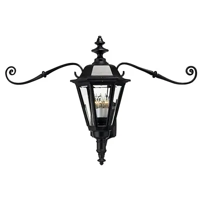 Hinkley Lighting Manor House 1 Light Outdoor Medium Wall Mount Black - 1445BK • $415.65