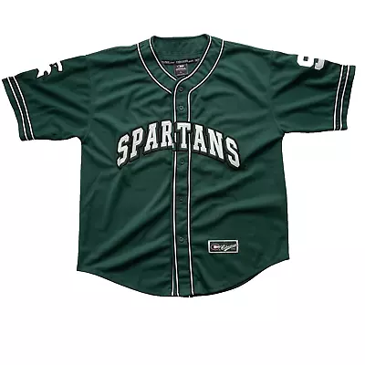 Vintage Michigan State Spartans Jersey Top Men’s Size XL Colosseum • $27.14