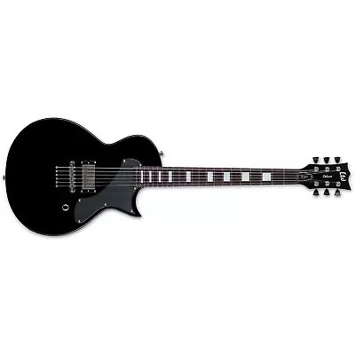 ESP LTD Deluxe EC-01FT Guitar Macassar Ebony Fretboard Duncan Custom 14 Black • $1099