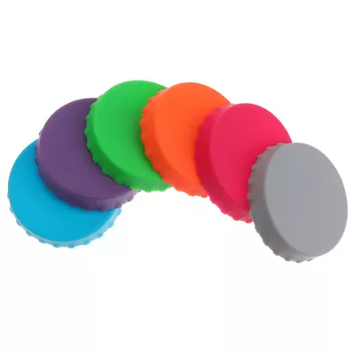 $6.99 • Buy 6pcs Soda Can Covers For Beer Beverage Can Lid Protector Can Caps Lids Soda