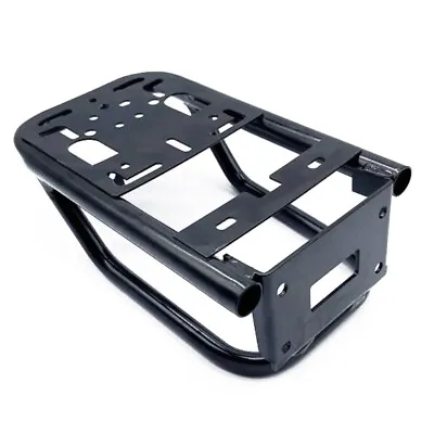 Motorcycle Black Rear Trunk Luggage Rack Carrier Holder Shelf Support Bracket×1 • $60.99