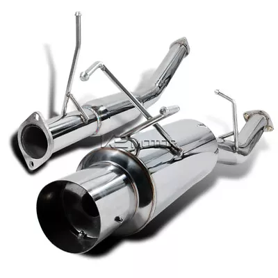 Fit 1989-1994  240SX S13 SS Turbo Catback Exhaust System Kit W/ Silencer • $115.64