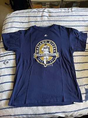Majestic MLB New York Yankees #42 Mariano Rivera T-Shirt Aaron Judge Bobblehead • $15.99