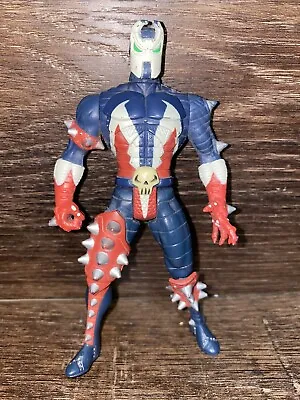 Mcfarlane Toys Medieval Spawn Action Figure Series 1 6  Blue Red 1994 Vintage • $4.99