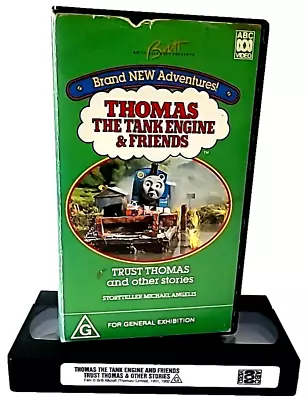 Thomas The Tank Engine & Friends Trust Thomas And Other Stories VHS Video Rare • $50