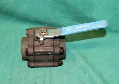 Jamesbury MTFE 316SS Ball Valve M4614  1 1/4 4A 2236 MI1 1.25  Stainless 1100psi • $75