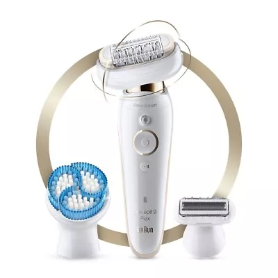 Braun Silk-Epil 9 Flex 9-010 Epilator Body Hair Removal For Women- Free Postage • $421.29