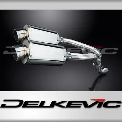 KAWASAKI ZX10R NINJA 2006-2007 225mm OVAL STAINLESS SILENCER EXHAUST KIT • $373.52