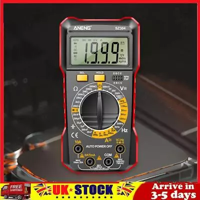 AC/DC Voltage Tester NCV Multimeter Multifunctional 2000 Counts Electrical Tools • £9.59