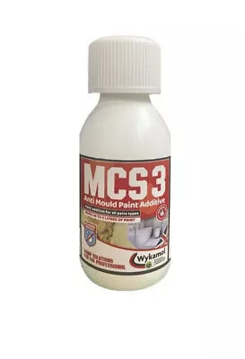 £9.99 • Buy Wykamol MCS3 No More Mould Anti Mould Paint Additive Treatment 100ml Treats 5 Lt