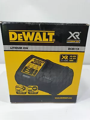 Dewalt 10.8-18v Battery Charger DCB115 - New In Box • $79