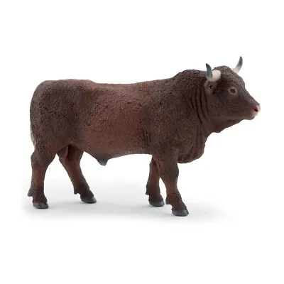 PAPO Farmyard Friends Salers Bull Toy Figure - New • £13.99