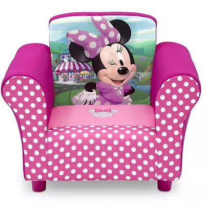 Disney Minnie Mouse Upholstered Chair Cozy Toddler Chair New Kids Gift • $82.99