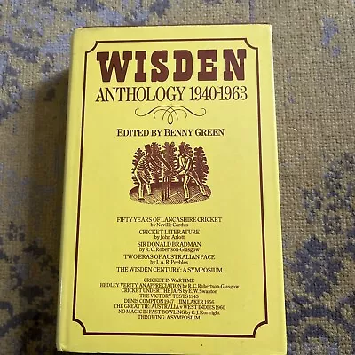 £3 • Buy Wisden Anthology 1900-1940 (Wisden Anthologies),Benny Green