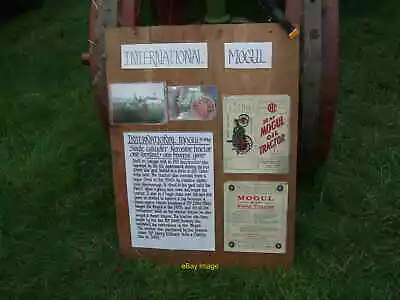 Photo 12x8 Information Board About International Mogul Tractor More Detail C2010 • $7.40