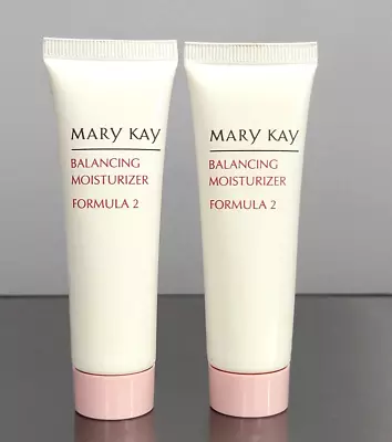 2X Mary Kay Balancing Moisurizer Formula 2 Oily Skin 1 Oz Nos (m1 • $20