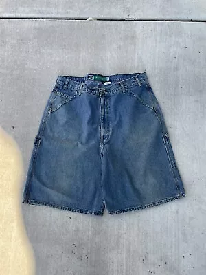 Vintage Y2K Levi’s Silver Tab Baggy Jean Shorts Size 40 • $40