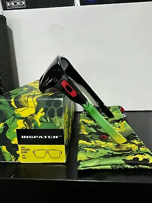 Oakley Dispatch Jupiter Camo Black Grey OO9090-15 Yellow Red Icons+Box • $280