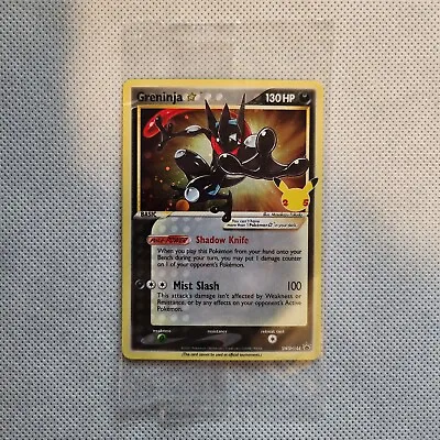 Greninja SWSH144 Gold Star 25th Anniversary Celebrations Pokemon TCG NM Sealed • $3.75