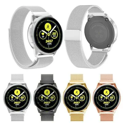 For Samsung Galaxy Watch Active 2 42mm/46mm Magnetic Steel Milanese Wrist Band • $9.99