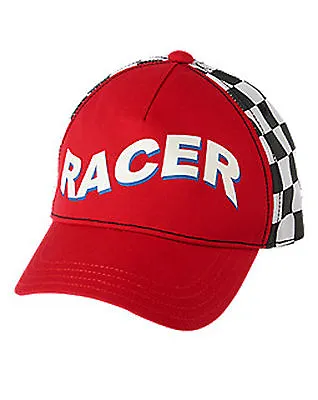 Gymboree RACECAR DRIVER HAT For Costume Baby Infant Boys 6 - 12 Months NEW! • $19.99