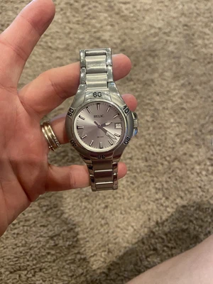 $10 • Buy Relic Silver Wrist Watch Mens 