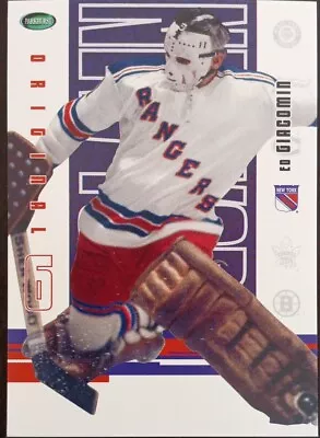 2003 - 2004 Parkhurst Ed Giacomin Original Six Rangers #34 Hockey Card • $2.08