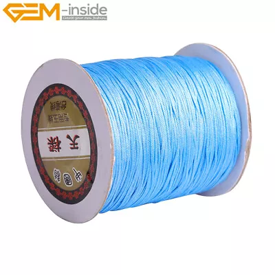 £6.32 • Buy 220 Meters Nylon Beading Cord Braided Knotting Jewelry Making Chinese Knotti