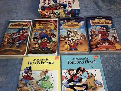 Fievel VHS Lot: An American Tale Fievel Goes West Treasure Of Manhattan Island • $24.95