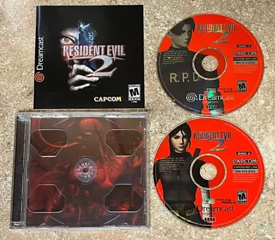 Resident Evil 2 (Sega Dreamcast 2000) CIB Complete With Manual • $144.35