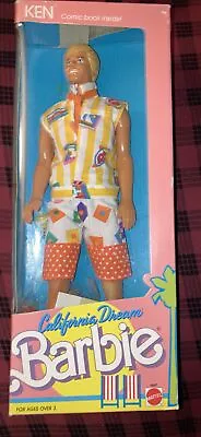 California Dream Ken Barbie Doll - Vintage 1987 - #4441  - NRFB - (NEW IN BOX) • $42.99