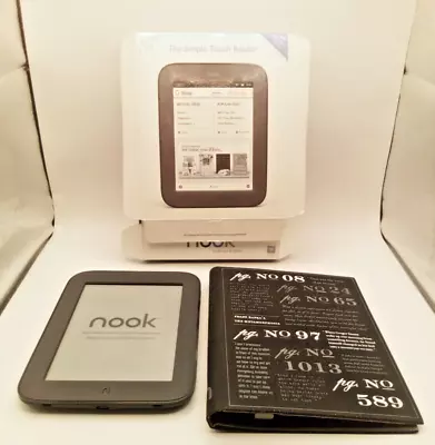 Barnes & Noble Nook Simple Touch EBook Reader BNRV300 READ • $17.99