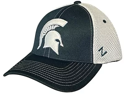 Michigan State Spartans Hat Cap By Zephyr Stretch Fit Mesh Back Size Small • $21.99