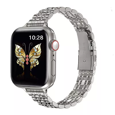 Slim Women Strap For Apple Watch Band IWatch Series 9 8 7 6 5 4 3 45mm 44mm 40mm • $8.30