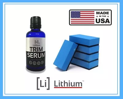 Lithium Trim Serum 50 Ml Auto Plastic Restorer & 1 X Applicator EXPRESS POST • $29.95