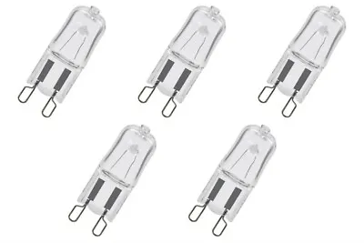 5 X BELL 04079 Halogen Capsule Lamps G9 2700K 204lm Clear 240 Volt - 18 Watt • £11