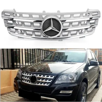 AMG Style Grill For Mercedes Benz W164 2005-2008 ML Class ML350 ML500 ML63 Mesh • $138.99