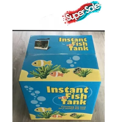 $80.99 • Buy 43 Ltr Instant Fish Tank Includes Everything Except Lid,fish & Stand. Brand New.