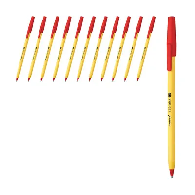 MONAMI 153 Stick Ballpoint Pen 1.0mm 12Pcs • $4.99