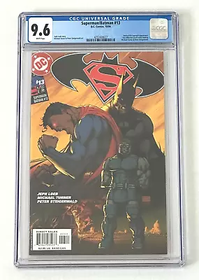 Superman/Batman #13 CGC 9.6 White Pages Darkseid App Graded DC Comic 2004 • $79.95