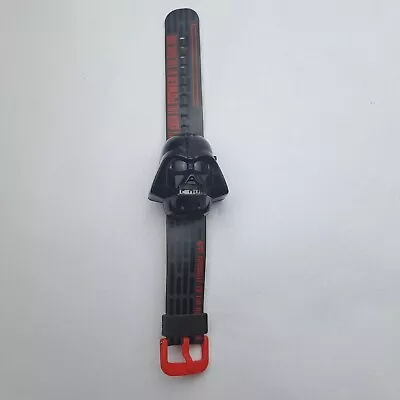 Star Wars Darth Vader Helmet Wrist Watch With Sound Effects/Alarm New Battery • $15