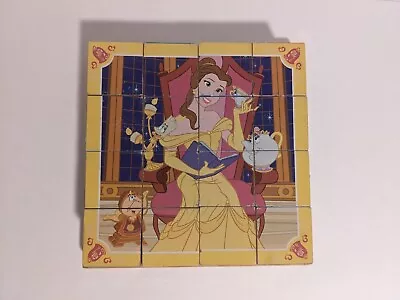 Melissa & Doug Disney Princess Block 6 Puzzles In One Wooden Cube  • $18.99